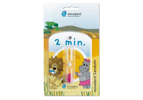 MIRADENT Kinder-Zahnputzuhr Sanduhr (PZN 845996)