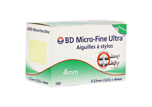 BD MICRO-FINE ULTRA Pen-Nadeln 0,23x4 mm (PZN 10183645)
