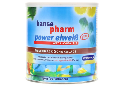 HANSEPHARM Power Eiweiß plus Schoko Pulver – PZN 9235549 (PZN 9235549)