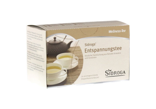 SIDROGA Wellness Entspannungstee Filterbeutel (PZN 10354851)