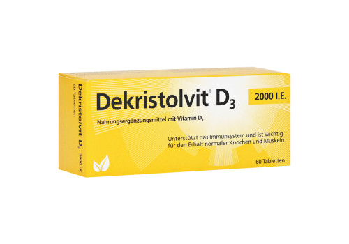 Dekristolvit D3 2.000 I.E. Tabletten (PZN 10818523)