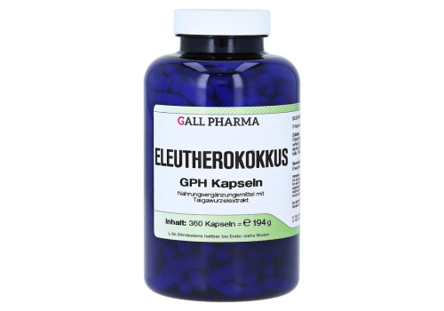 ELEUTHEROKOKKUS GPH Kapseln (PZN 9749107)