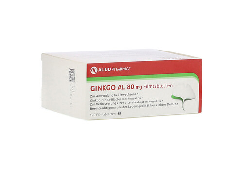Ginkgo AL 80mg (PZN 6565134)