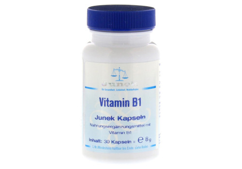 VITAMIN B1 3 mg Junek Kapseln (PZN 4132112)