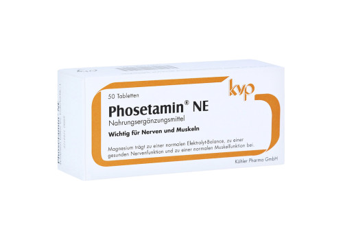 PHOSETAMIN NE Tabletten (PZN 6465421)