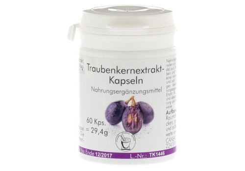 TRAUBENKERNEXTRAKT Kapseln (PZN 819786)