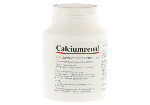 CALCIUMCARBONAT CALCIUMRENAL Tabletten (PZN 4790157)