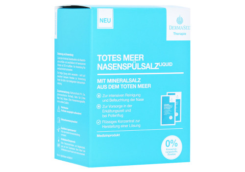 DERMASEL Therapie Totes Meer Nasenspülsalz liquid (PZN 14242416)