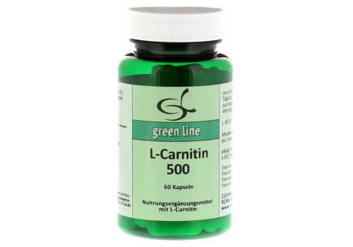 L-CARNITIN 500 Kapseln (PZN 5382905)