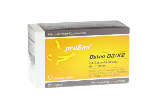 PROSAN Osteo D3/K2 Weichkapseln (PZN 11599879)