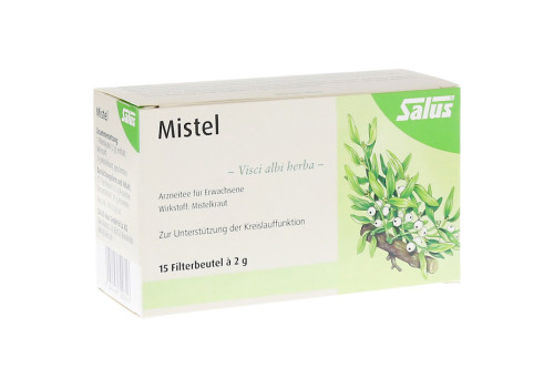 MISTEL ARZNEITEE Visci albi herba Salus Filterbtl. (PZN 6145107)