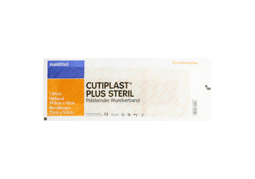 CUTIPLAST Plus steril 10x29,8 cm Verband (PZN 9755728)