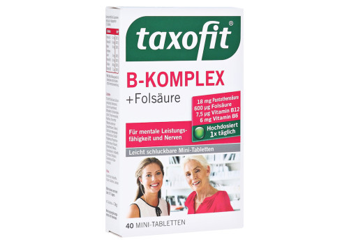 Taxofit B-komplex Tabletten (PZN 12642525)