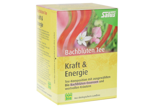 BACHBLÜTEN TEE Kraft & Energie Bio Salus Fbtl. (PZN 7790028)