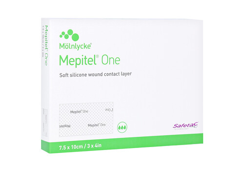 MEPITEL One 7,5x10 cm Silikon Netzverband (PZN 3090015)