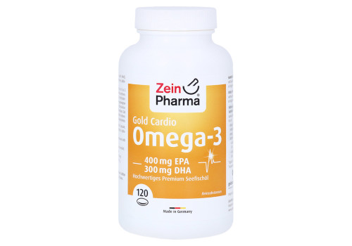 Omega-3 Gold Herz DHA 300 mg/EPA 400 mg Softgelkapseln (PZN 11235634)