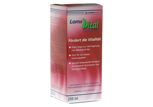 LOMAVITAL Eisen+Zink flüssig (PZN 4439690)