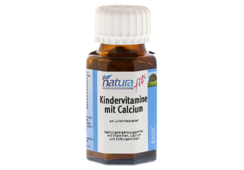 NATURAFIT Kindervitamine m.Calcium Lutschtabletten (PZN 626811)