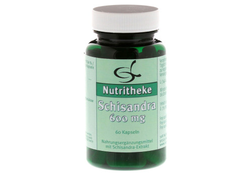 SCHISANDRA 600 mg Kapseln (PZN 7749439)