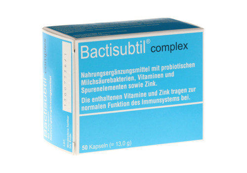 BACTISUBTIL Complex Kapseln (PZN 4479749)