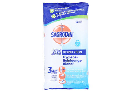 SAGROTAN Hygiene-Reinigungstücher (PZN 13713641)