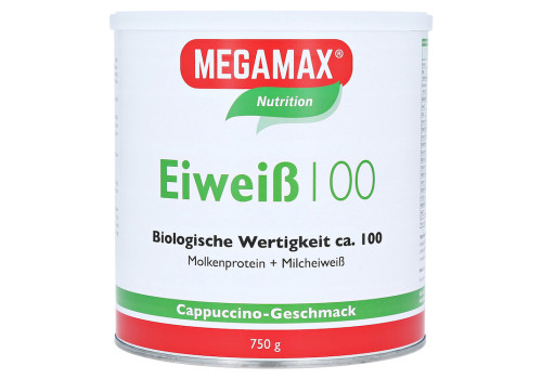 Eiweiss 100 Cappuccino Megamax Pulver (PZN 4316935)