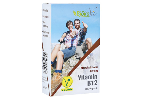 VITAMIN B12 VEGAN Kapseln 1000 µg Methylcobalamin (PZN 14439969)