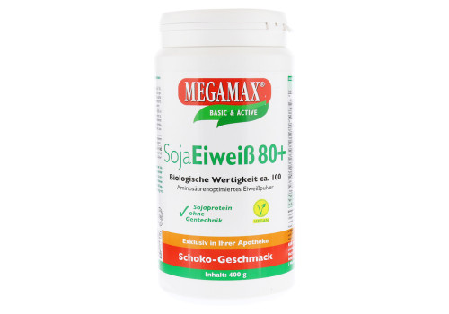 SOJA EIWEISS 80+Methionin Schoko Pulver (PZN 1444928)