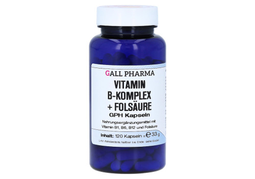 VITAMIN B KOMPLEX+Folsäure GPH Kapseln (PZN 4722575)