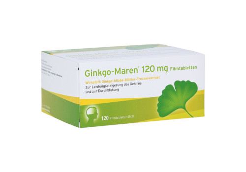 Ginkgo-Maren 120mg (PZN 9206677)
