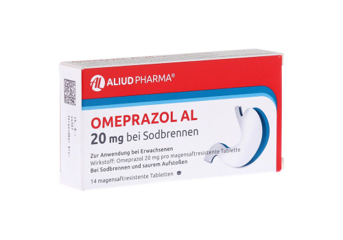 Omeprazol AL 20mg bei Sodbrennen (PZN 7569157)