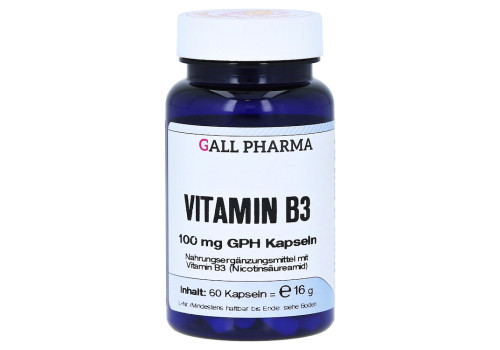 VITAMIN B3 100 mg GPH Kapseln (PZN 4700013)