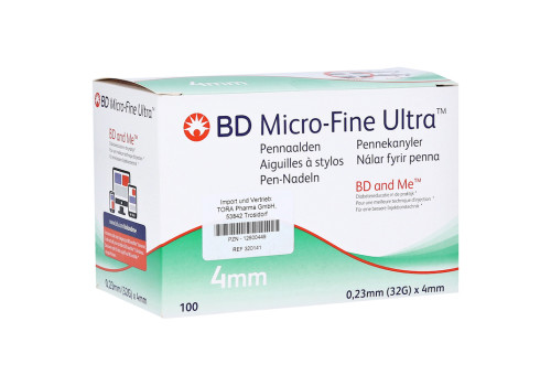 BD MICRO-FINE ULTRA Pen-Nadeln 0,23x4 mm (PZN 12600449)