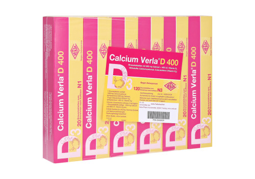 Calcium Verla D 400 (PZN 9468029)