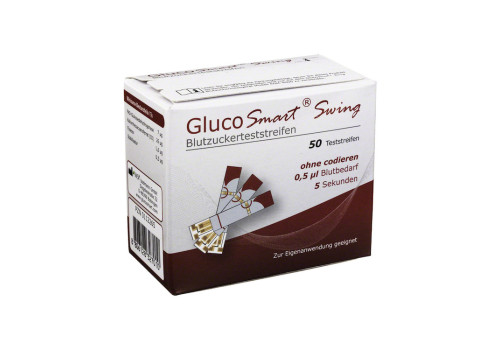 GLUCOSMART Swing Blutzucker Teststreifen (PZN 112265)