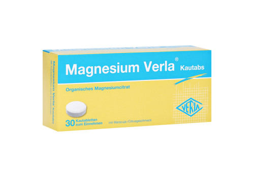 Magnesium Verla Kautabs (PZN 12354513)