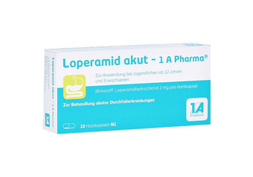 Loperamid akut-1A Pharma (PZN 1338066)