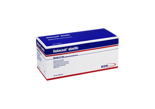 GELOCAST elastic Zink-Gel-Binde 8 cmx7 m (PZN 62521)