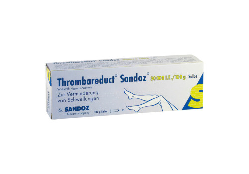 Thrombareduct Sandoz 30000 I.E./100g (PZN 852915)