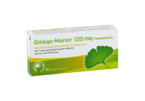 Ginkgo-Maren 120mg (PZN 9206631)