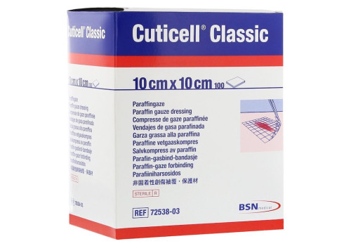 CUTICELL Classic Wundgaze 10x10 cm (PZN 4979104)