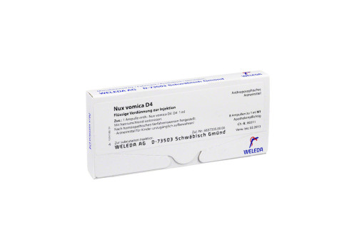 NUX VOMICA D 4 Ampullen (PZN 1624688)