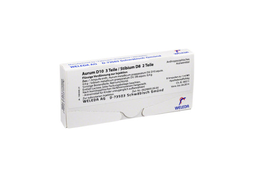 AURUM D 10/Stibium D 8 Ampullen (PZN 1619173)