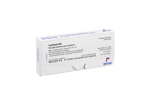 LACHESIS D 6 Ampullen (PZN 1623559)