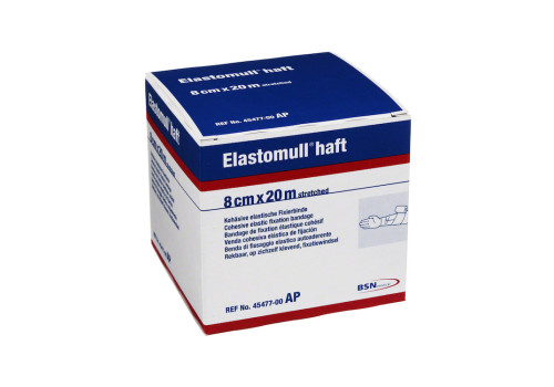 ELASTOMULL haft 8 cmx20 m Fixierbinde – PZN 2507105 (PZN 2507105)
