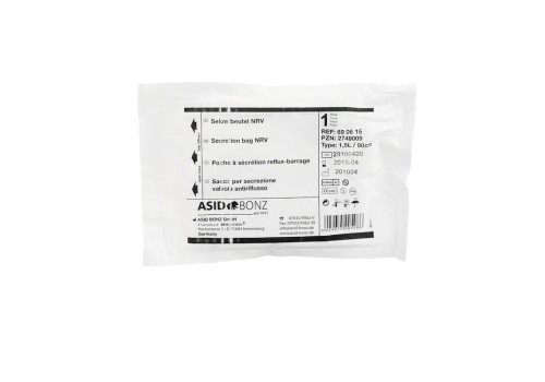 SEKRETBEUTEL steril 1,5 l 90 cm Schlauch – PZN 2749009 (PZN 2749009)