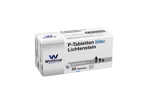 P TABLETTEN blau 8 mm Teilk. – PZN 3935636 (PZN 3935636)