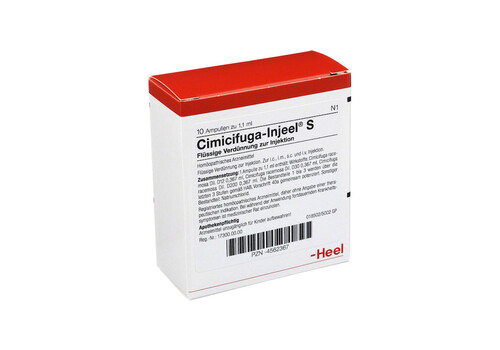 CIMICIFUGA INJEEL S Ampullen – PZN 4562367 (PZN 4562367)