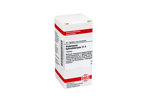 HISTAMINUM hydrochloricum D 6 Tabletten – PZN 4220431 (PZN 4220431)