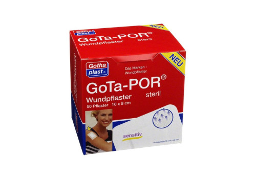 GOTA-POR Wundpflaster steril 80x100 mm – PZN 4473623 (PZN 4473623)